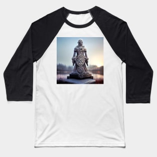 Celtic warrior statue 001 Baseball T-Shirt